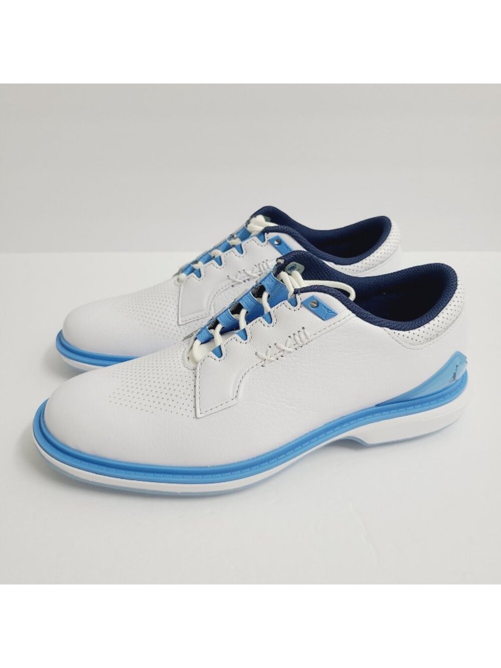 NEW Nike Air Jordan ADG 5 UNC Golf Shoes FQ6642-104 Size 6.5 White University